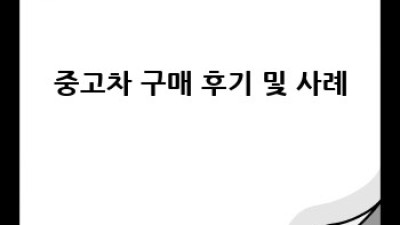 창원 마산합포구 중고차 사고이력 조회 완벽 가이드